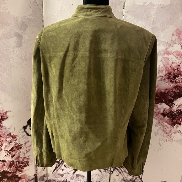 Valerie Stevens Leather Suede Jacket - Picture 8 of 9